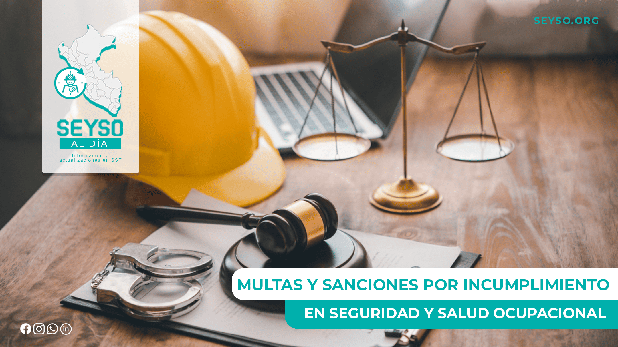 Multas y sanciones por incumplimiento en seguridad y salud ocupacional