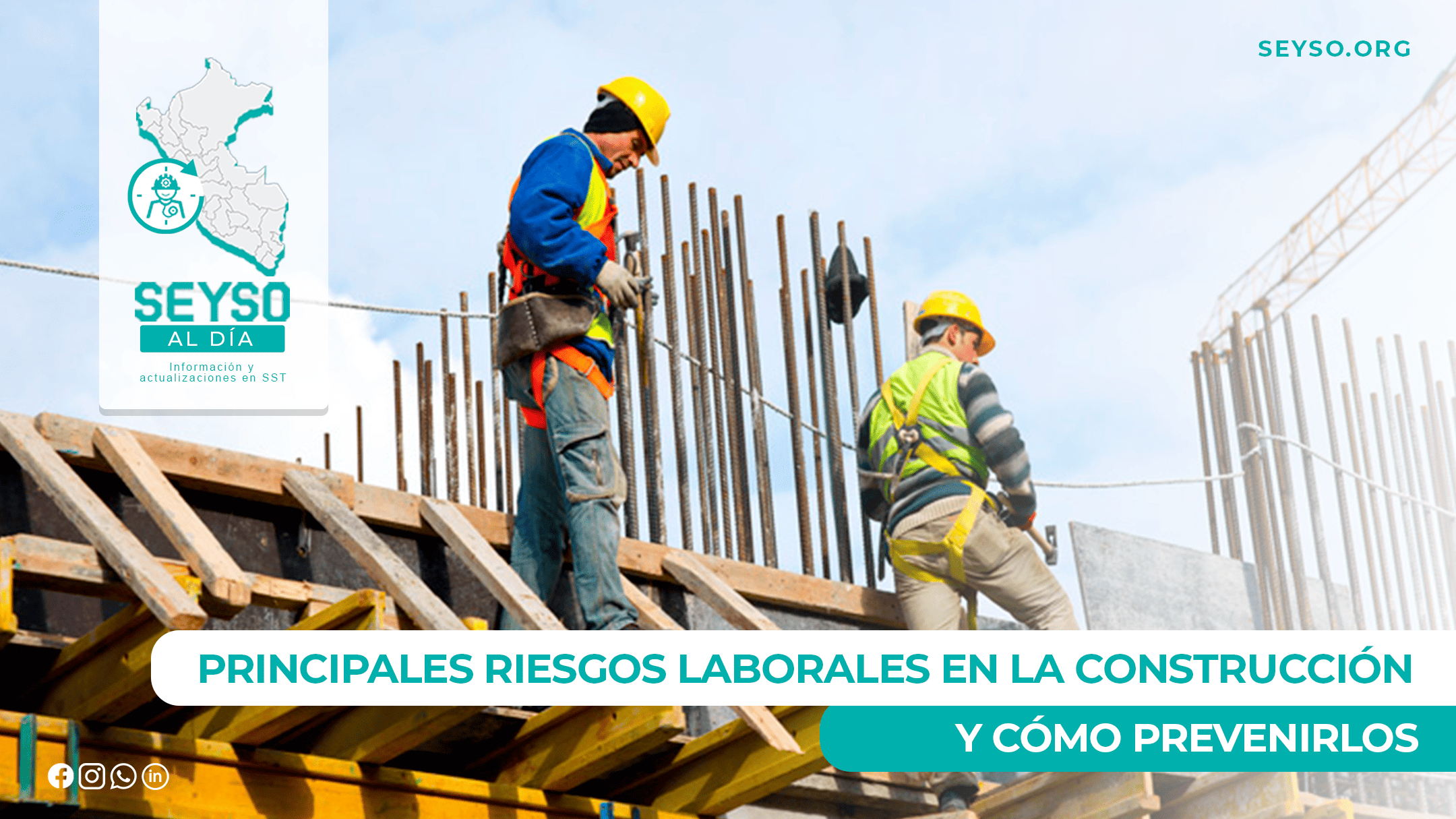 Principales riesgos laborales en la construcción y cómo prevenirlos