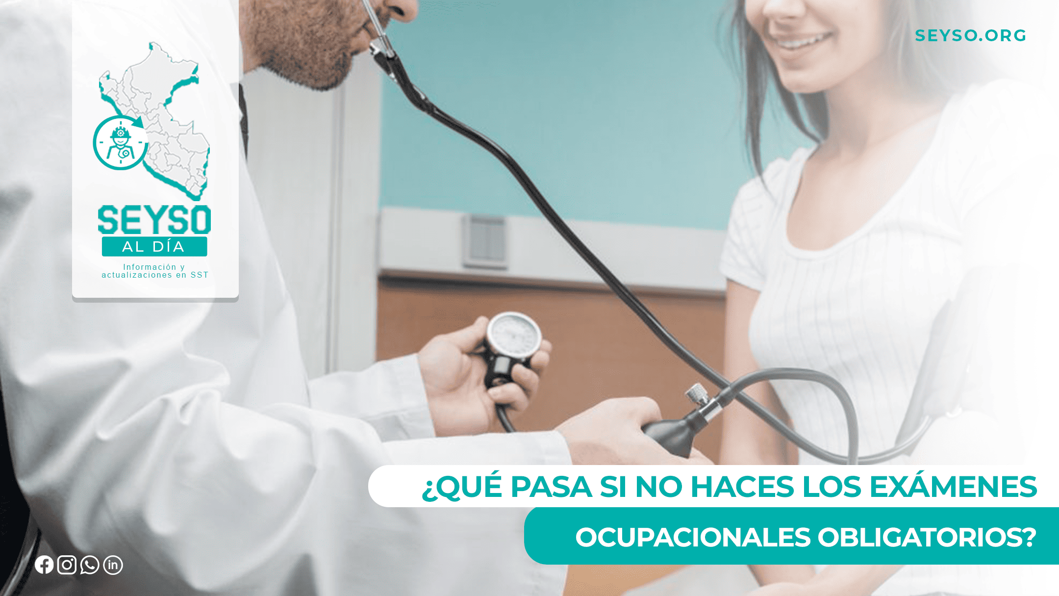 ¿Qué pasa si no haces los exámenes ocupacionales obligatorios?
