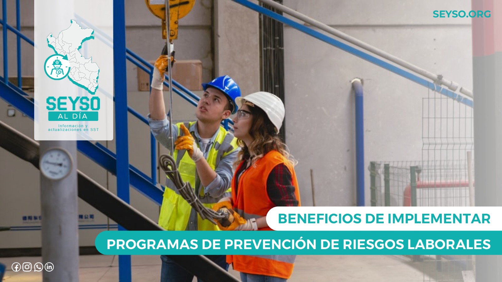 Beneficios de implementar programas de prevención de riesgos laborales