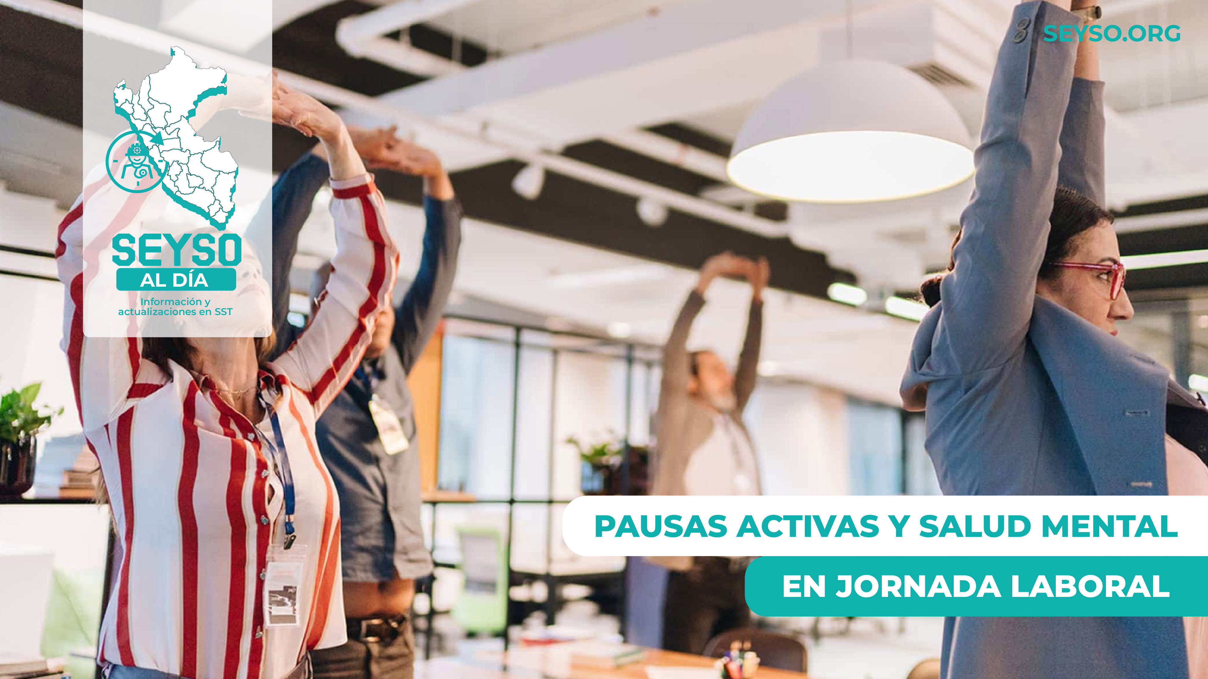 Pausas activas y salud mental en la jornada laboral
