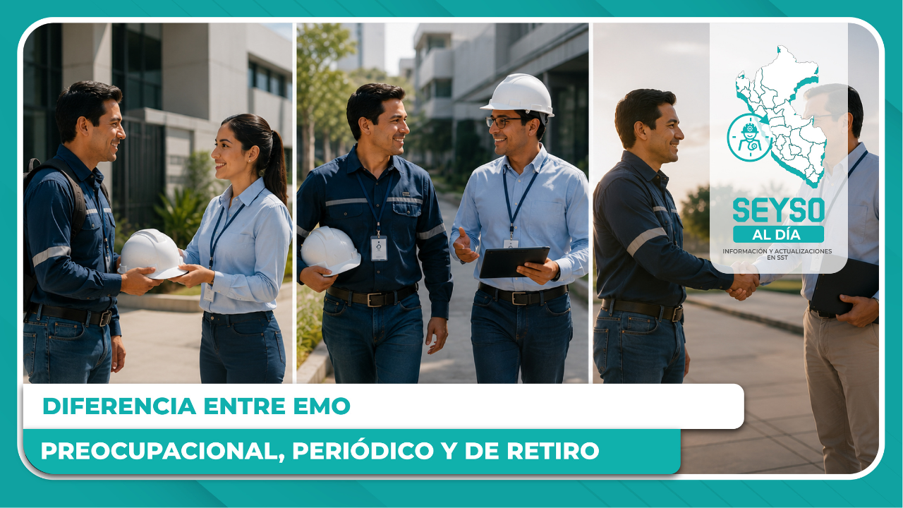 Diferencia entre EMO preocupacional, periódico y de retiro