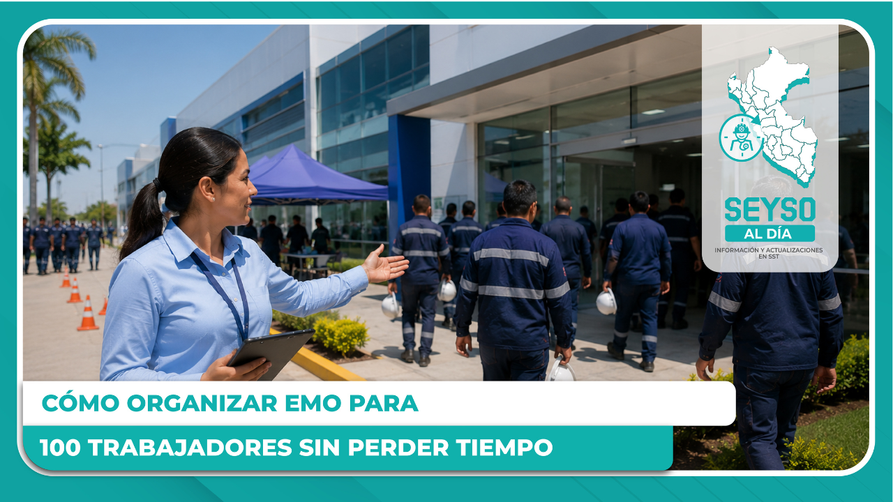 Cómo organizar EMO para 100 trabajadores sin perder tiempo