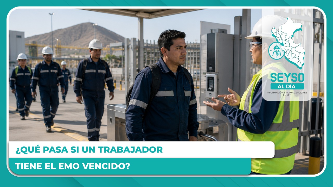 ¿Qué pasa si un trabajador tiene el EMO vencido?