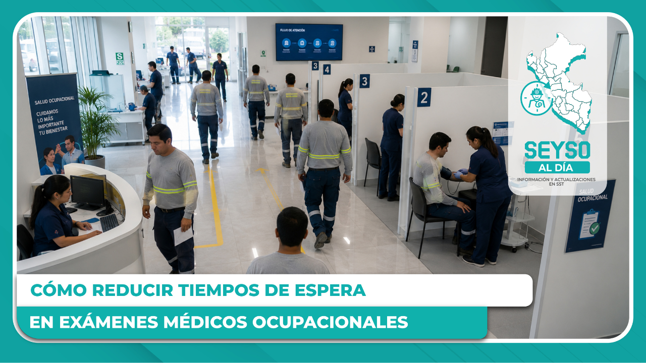 Cómo reducir tiempos de espera en exámenes médicos ocupacionales