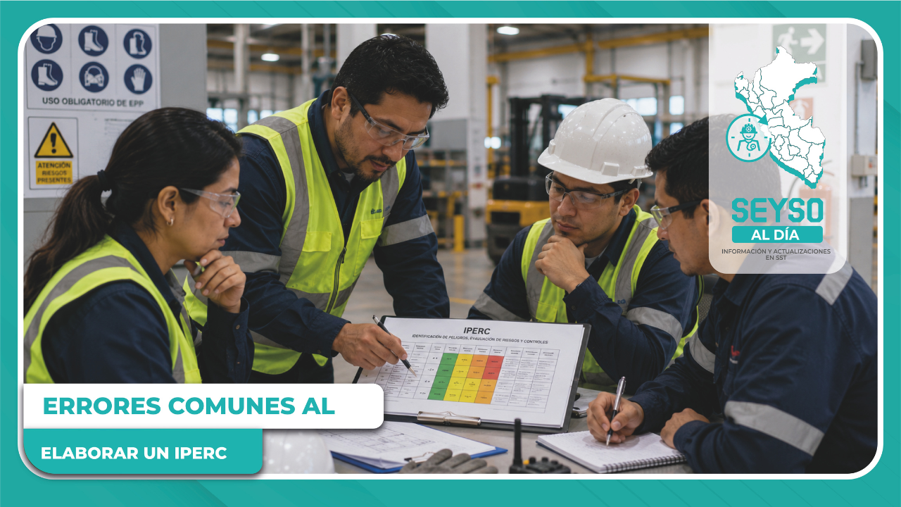 Errores comunes al elaborar un IPERC