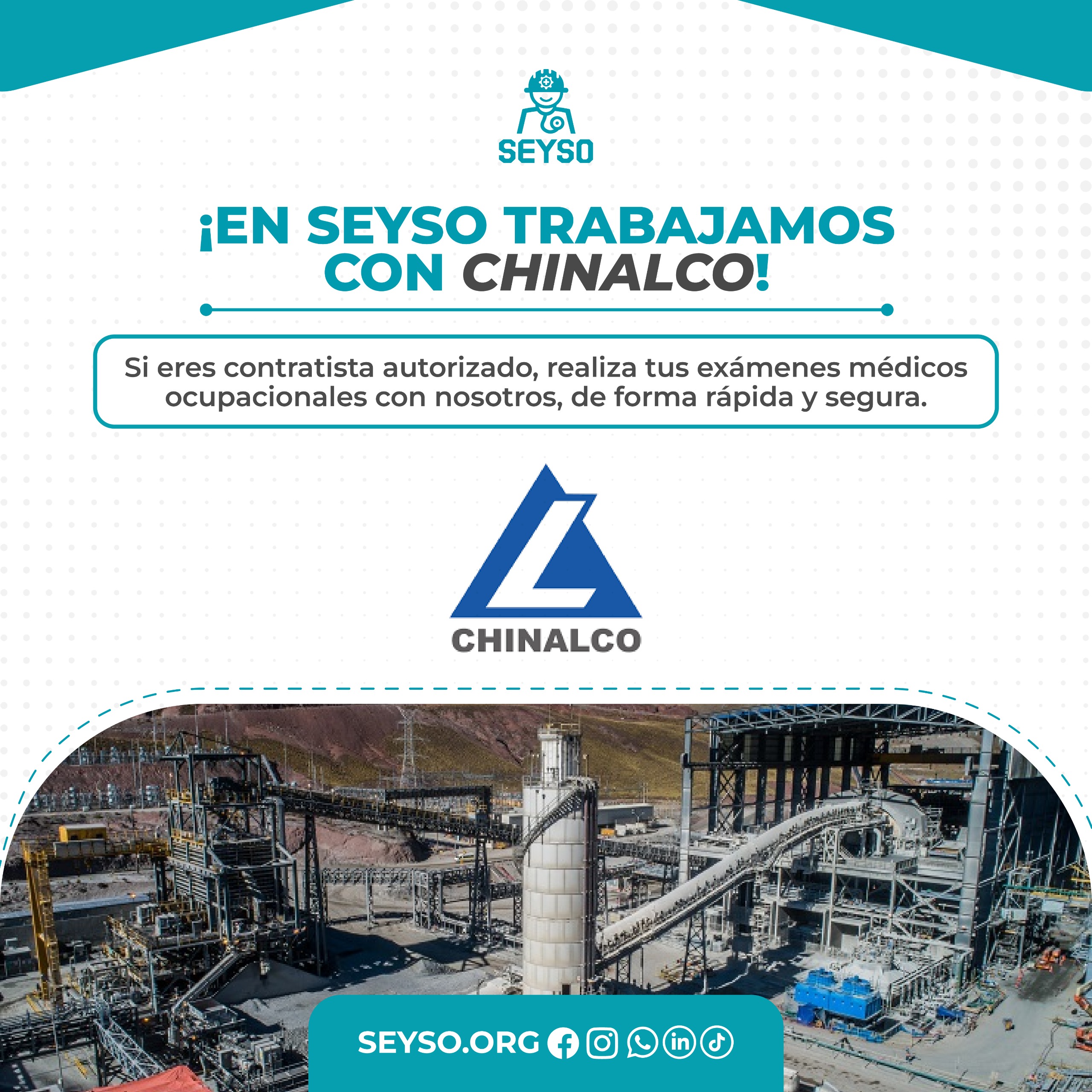 Homologación Homologados con Chinalco — SEYSO